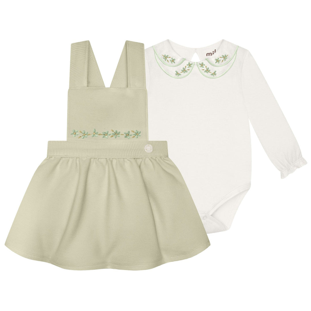 Milon Light Green & Light Pink Set
