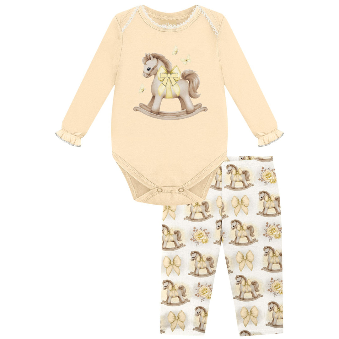 Milon Beige & White Set