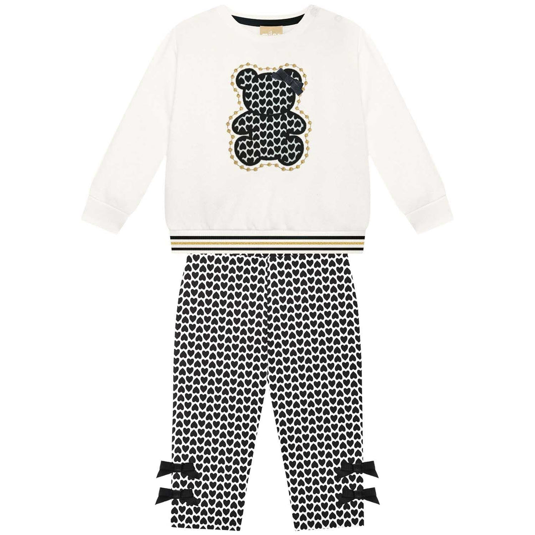 Milon Beige & Black Set