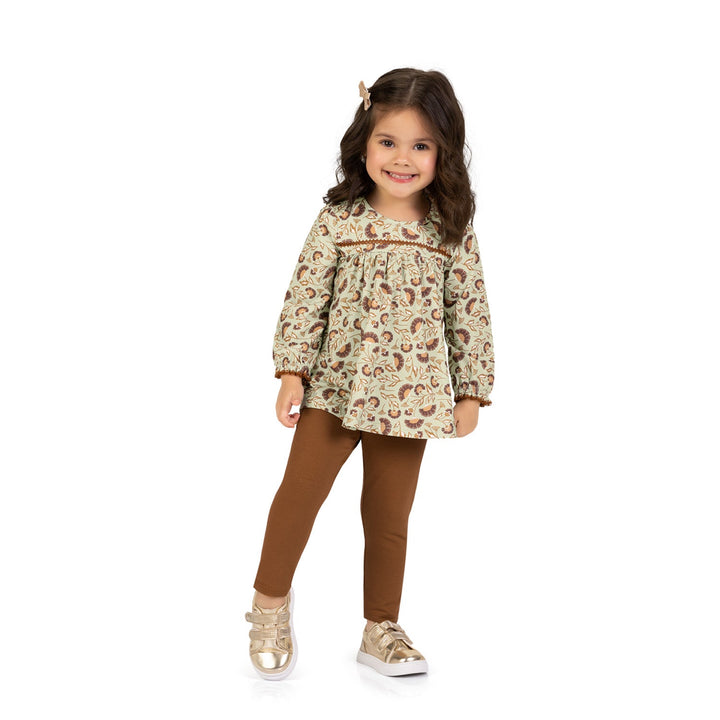 Milon Brown &amp; Fuchsia Set