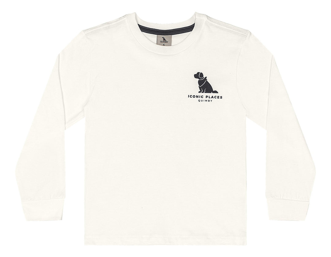 Quimby White T-Shirt &amp; Pants Set