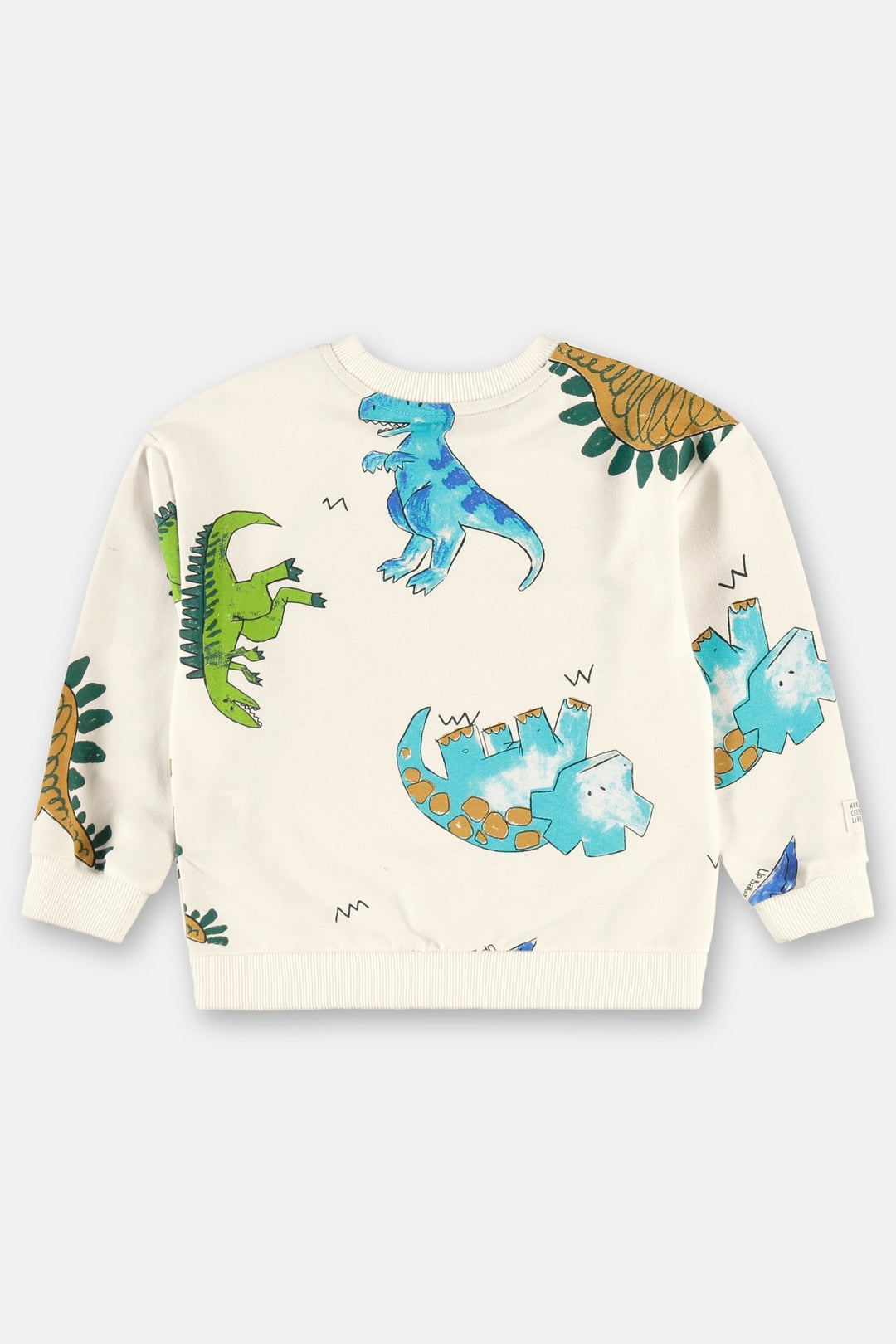 Up Baby White Sweatshirt &amp; Pants Set