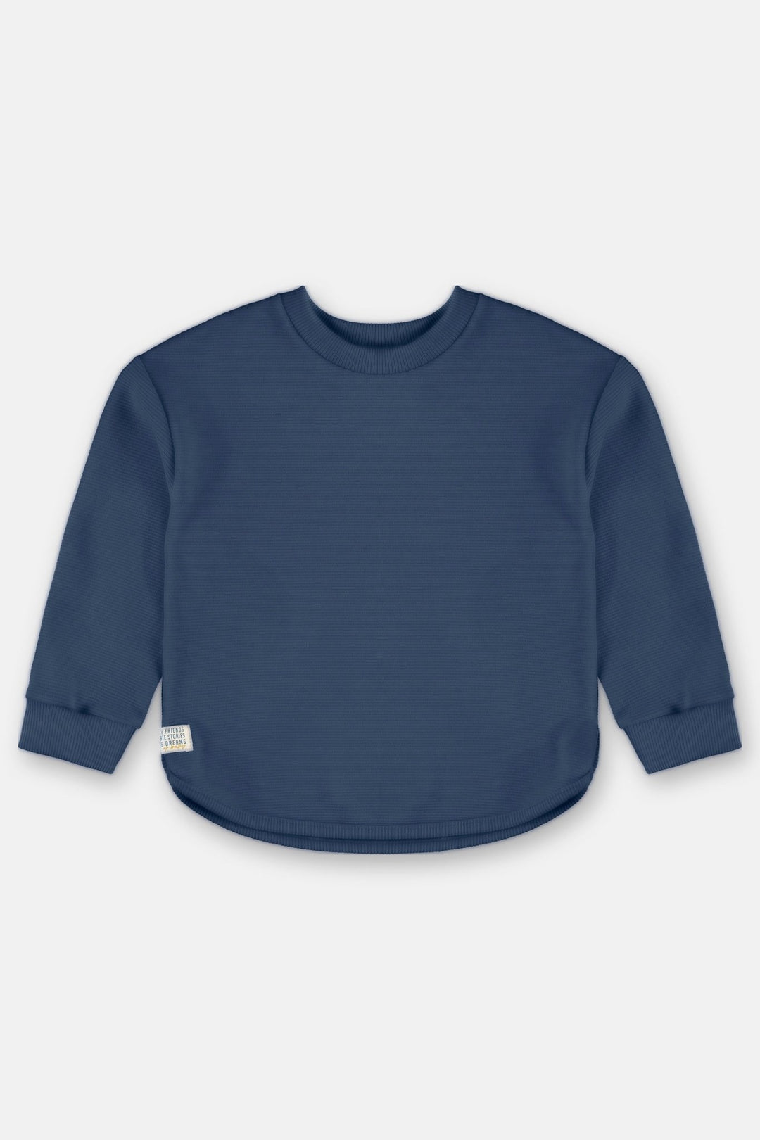 Up Baby Brown & Navy Sweatshirt
