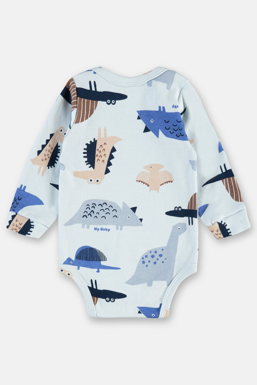 Up Baby Light Blue Cotton Piece