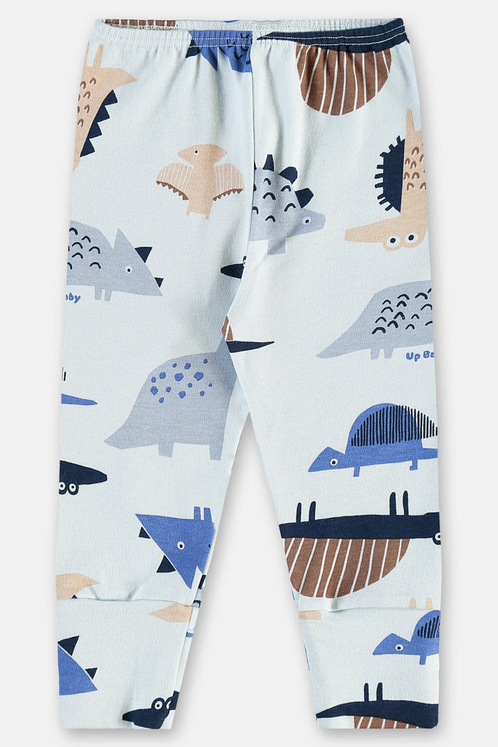Up Baby Light Blue Cotton Piece