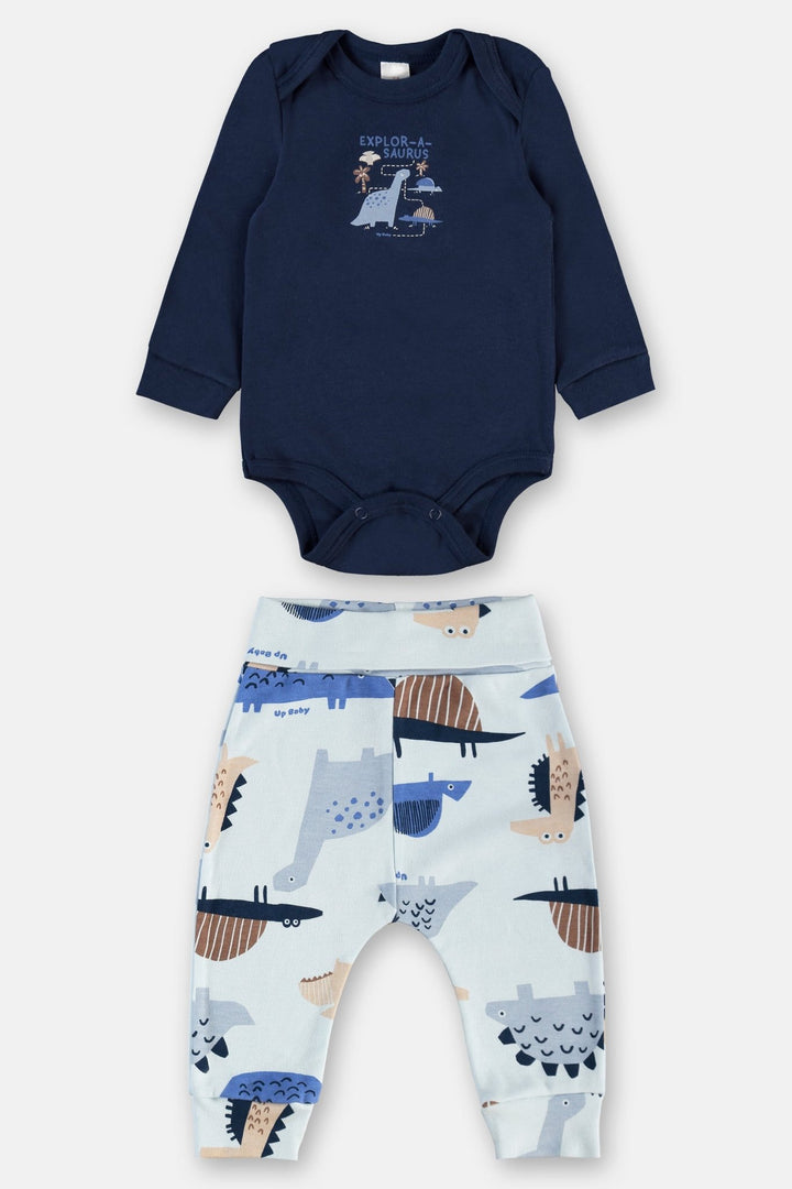 Up Baby Navy Cotton Piece
