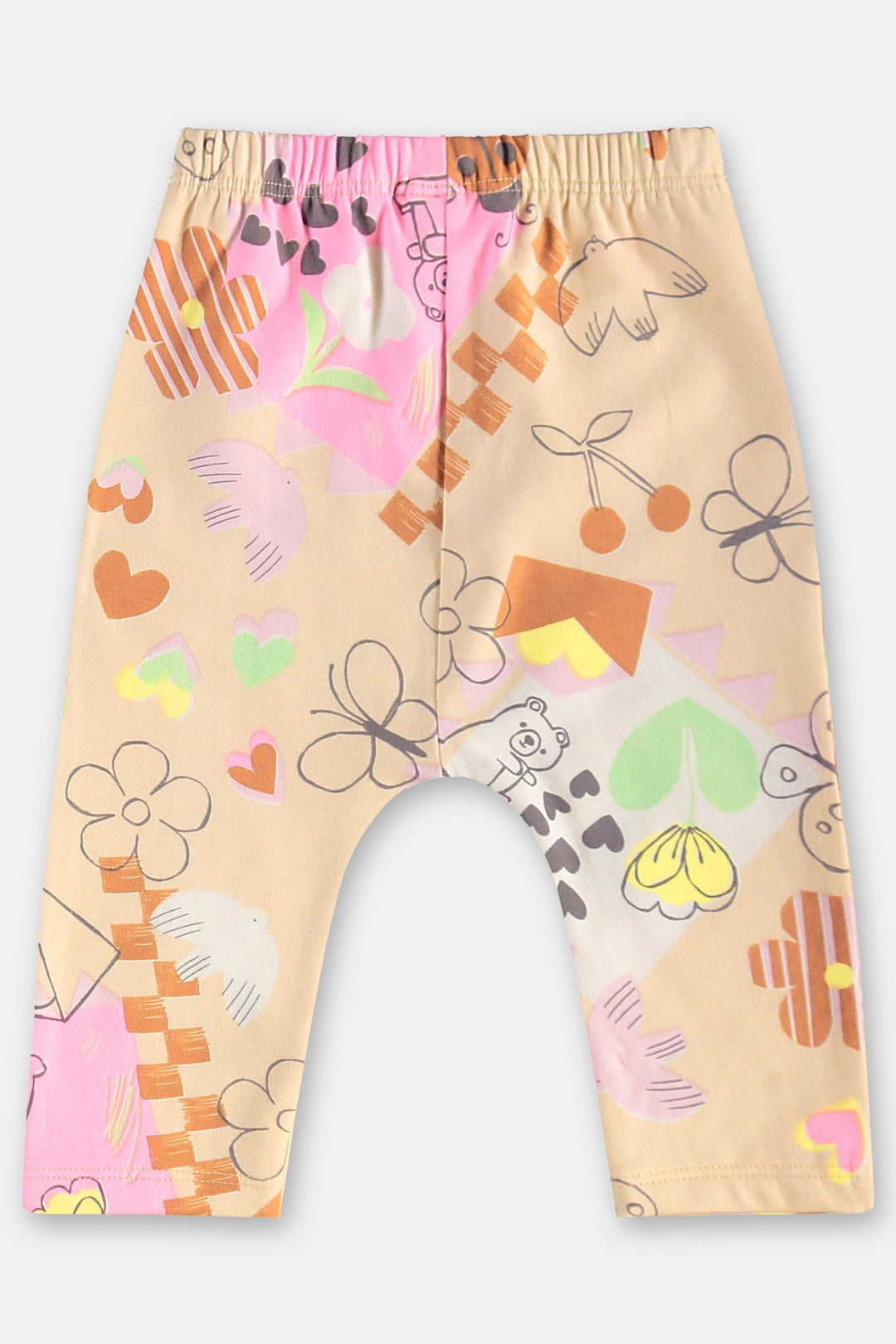 Up Baby Beige Sweatshirt &amp; Pants Set