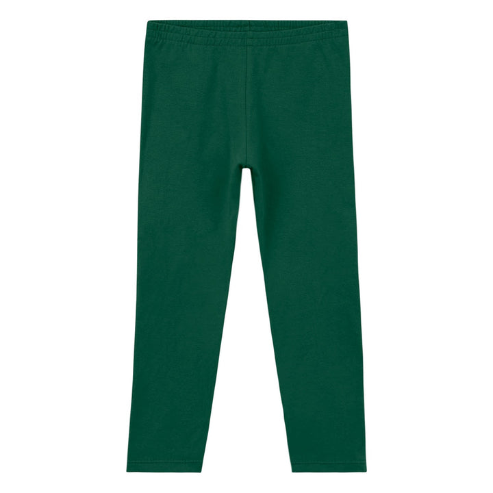 Nanai Forest Green Long-Sleeve Top &amp; Leggings Set with Boho Print