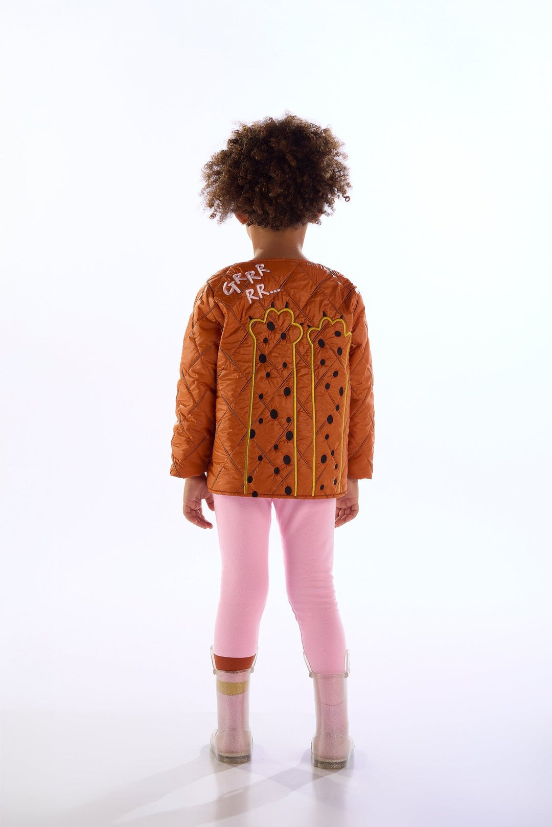 Três e Já Brown Jacket