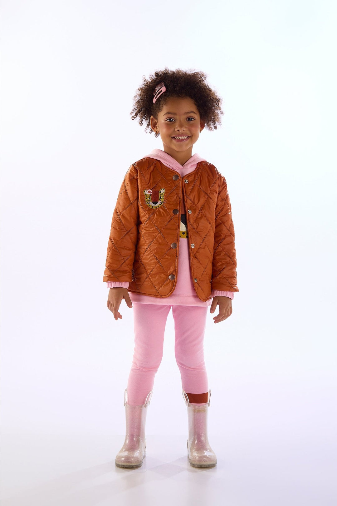 Três e Já Brown Jacket