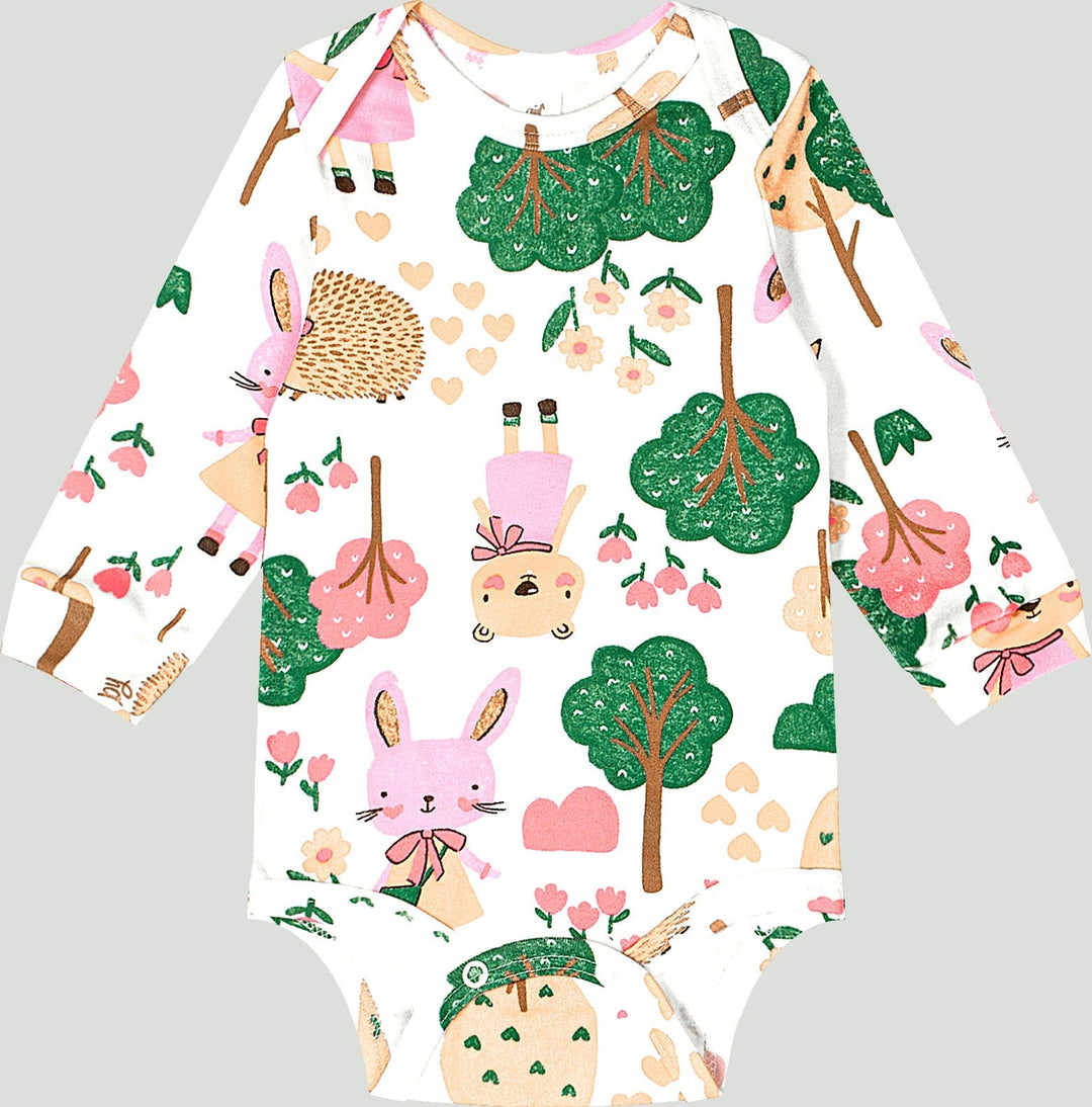 Baby Girls' Romper - long sleeves - Caramelo Baby & Kids