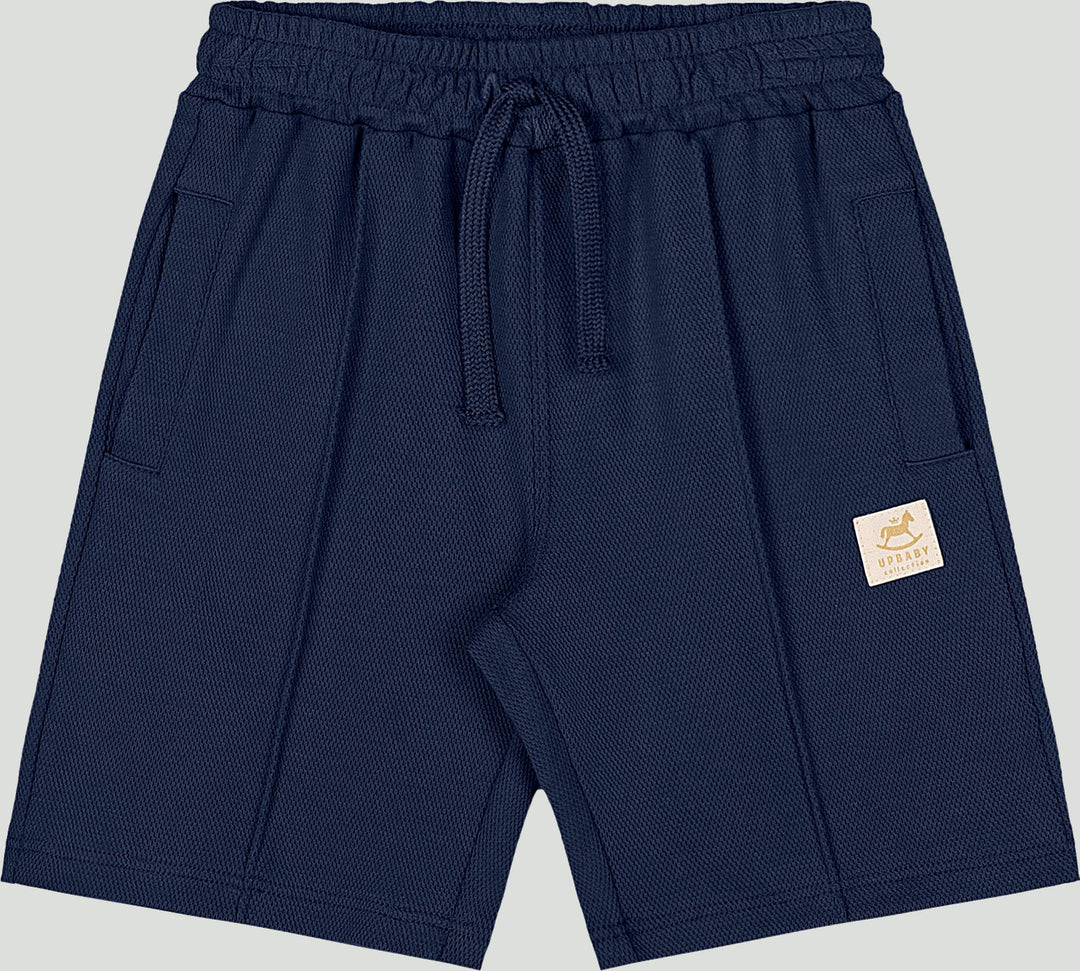 Boys' Tailored Bermudas - Navy - Caramelo Baby & Kids