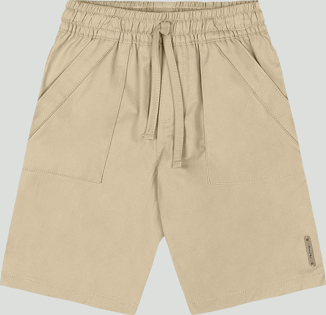 Boys' Twill Bermudas - Caramelo Baby & Kids