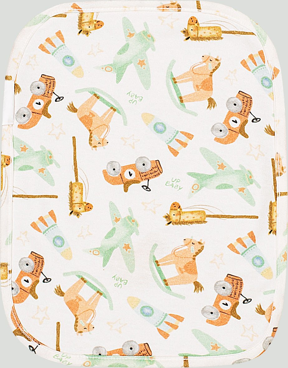Burp cloth in 100% cotton - Vintage toys - Caramelo Baby & Kids