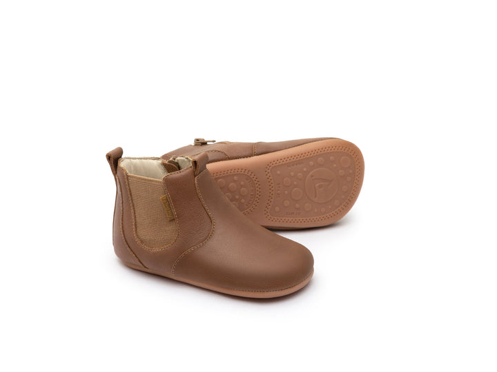 Kids Dusty Boots - Brown - Nalua