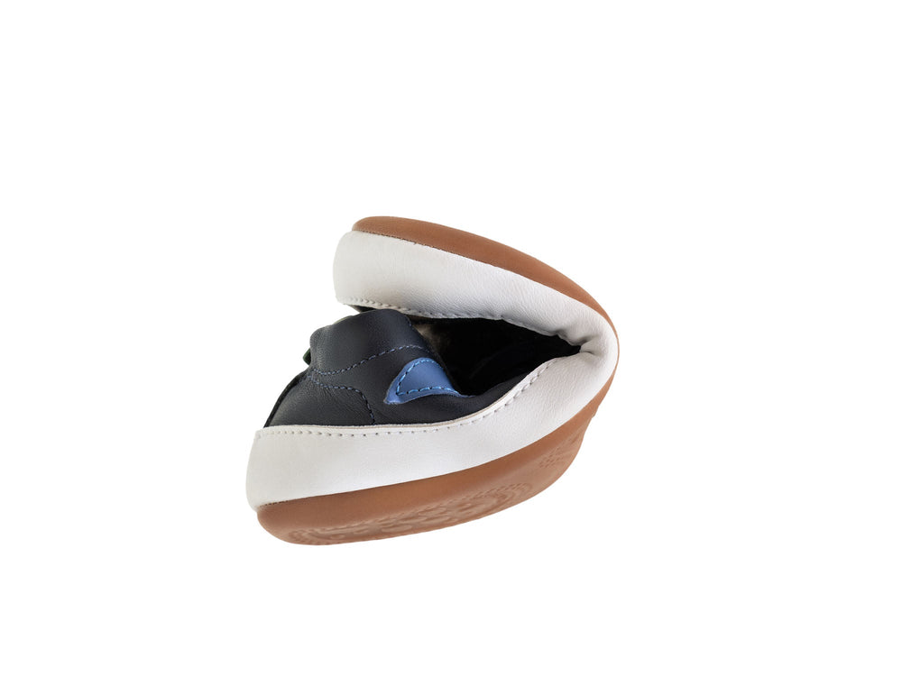 Kids Ground Sneakers - Navy / Blue Tang / Salsa - Nalua