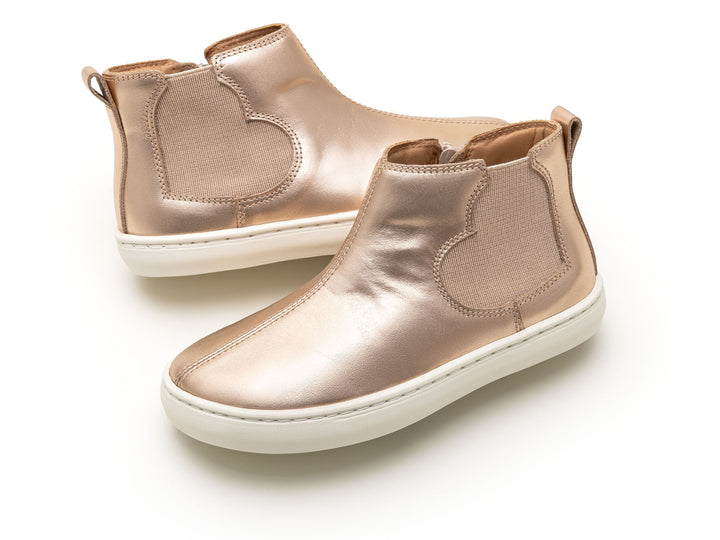 Kids One Love Chelsea Boots - Metalic Salmon - Nalua
