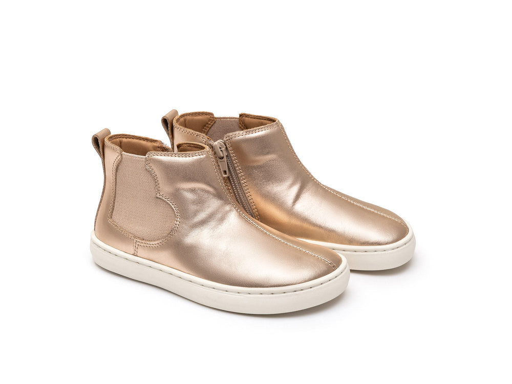 Kids One Love Chelsea Boots - Metalic Salmon - Nalua