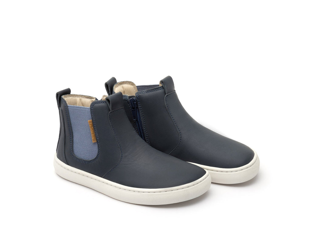 Kids Tracker Chelsea Boots - Navy - Nalua