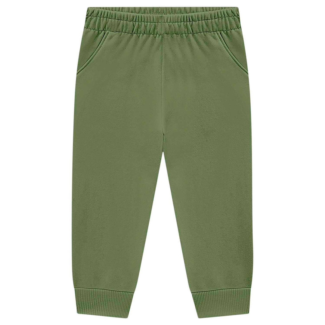 Milon Cars Set: T-Shirt &amp; Pants (Green) - Nalua