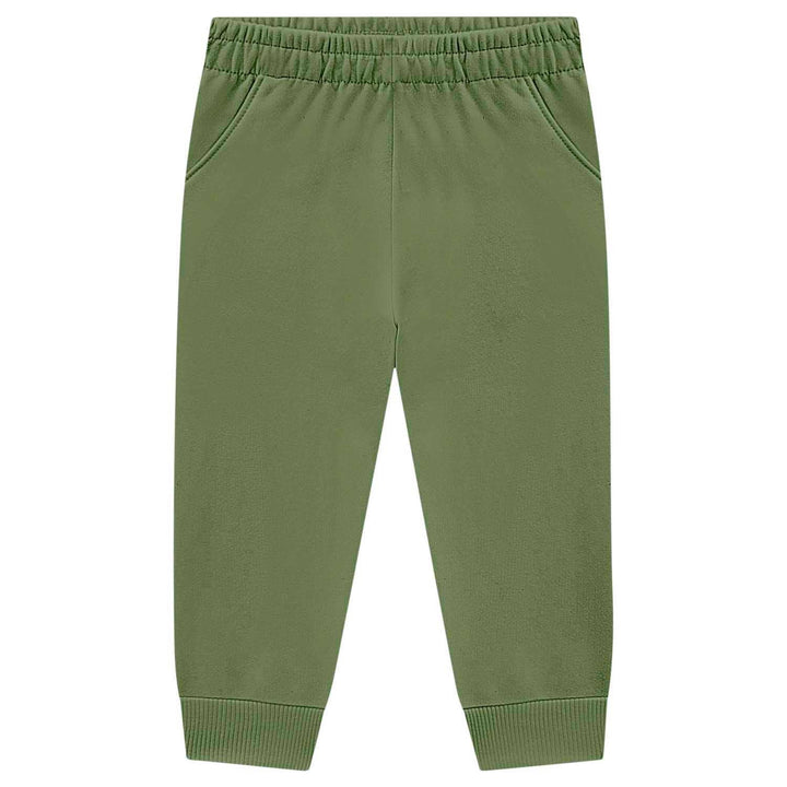 Milon Cars Set: T-Shirt &amp; Pants (Green) - Nalua