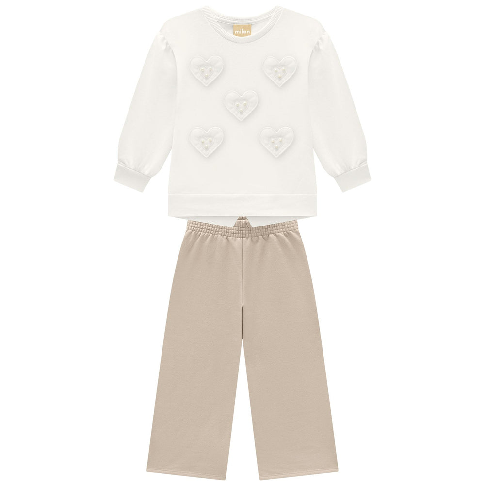 Milon White Cotton Set
