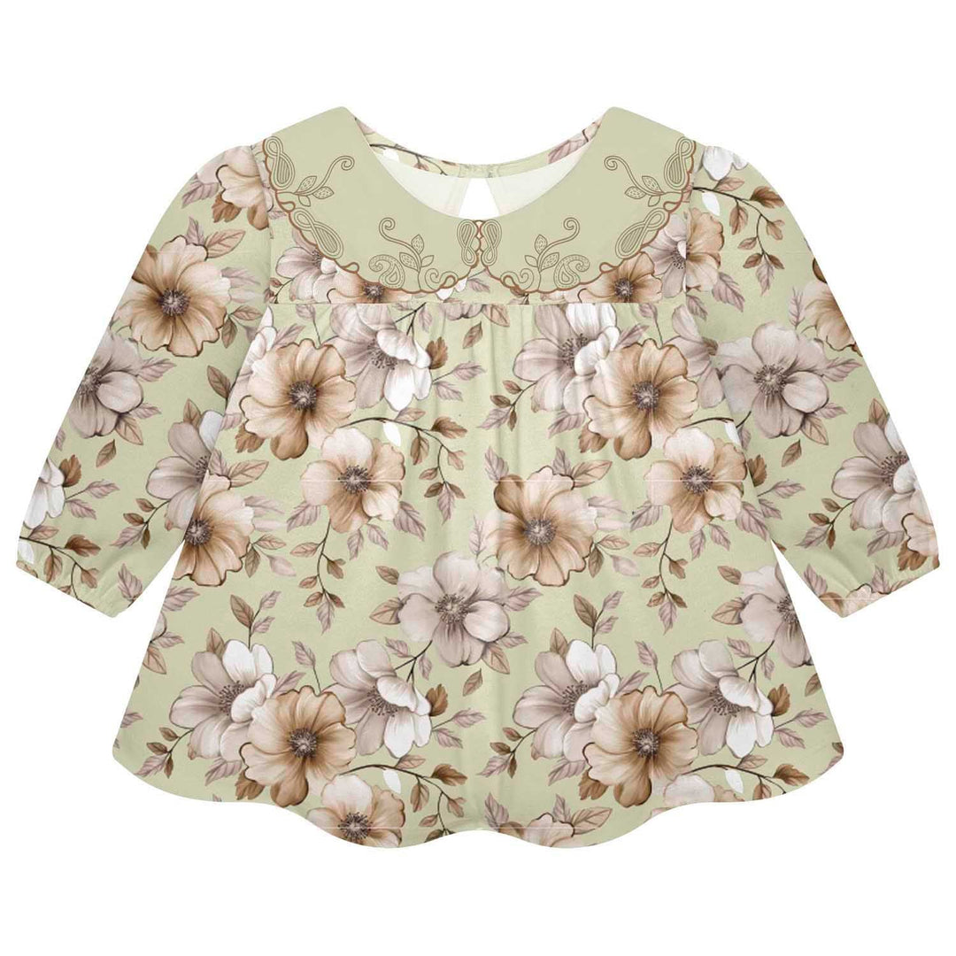 Milon Floral Set for Baby Girls: Top &amp; Leggings - Nalua