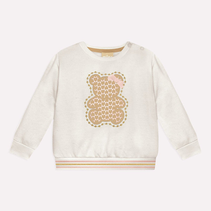 Milon Little Bear Set: Coat &amp; Pants (Beige) - Nalua