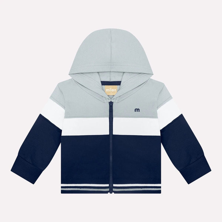 Milon Romper, Jacket &amp; Pants Set in Brushed fleece - Nalua