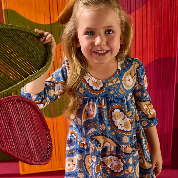 Nanai Boho Print Dress - Nalua