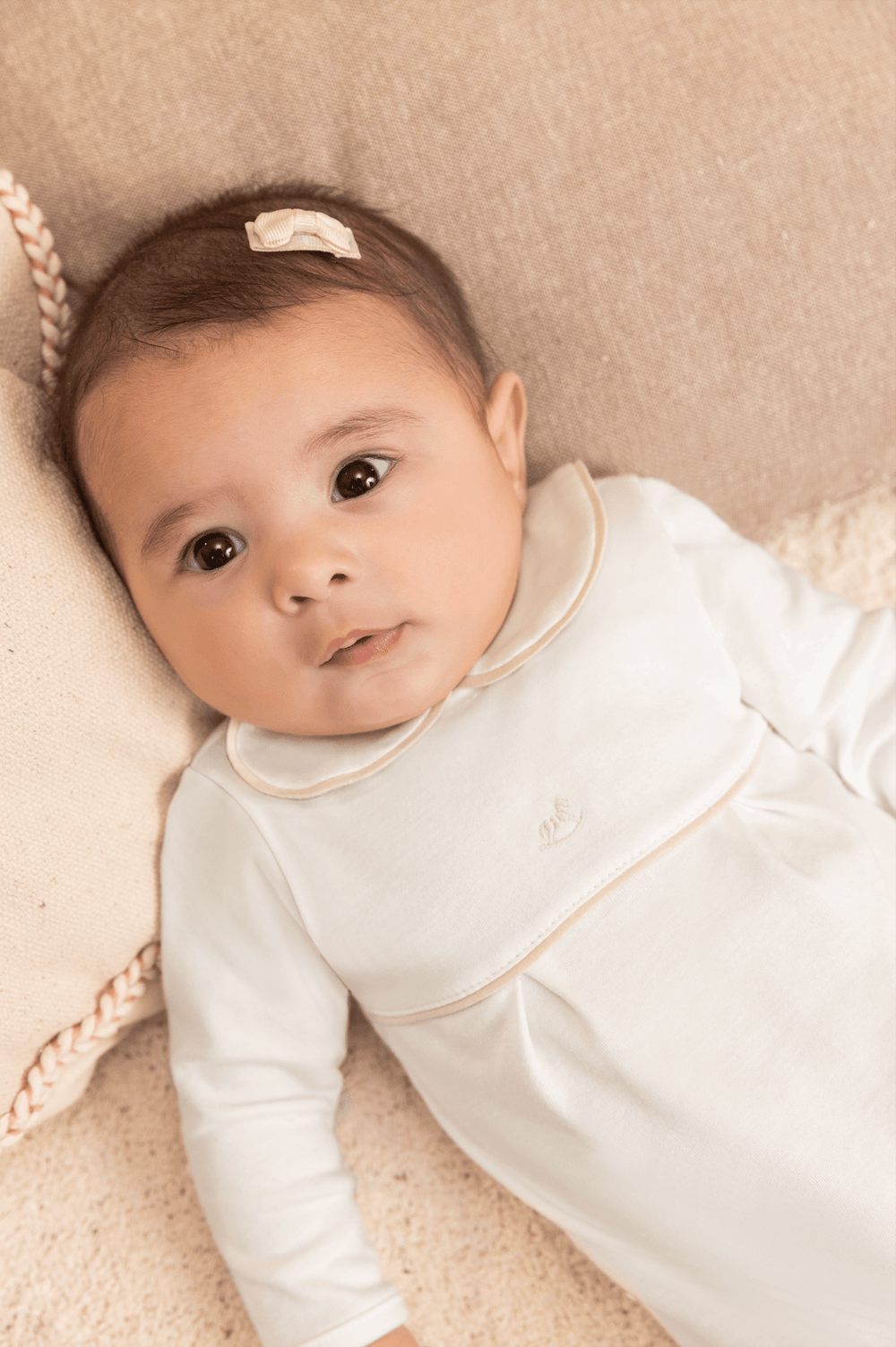 Onesie in Soft Pima Cotton - Caramelo Baby & Kids