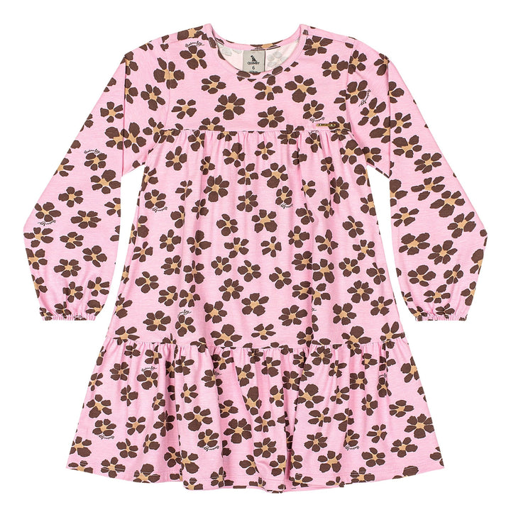 Quimby Pink Cotton-Elastane Dress