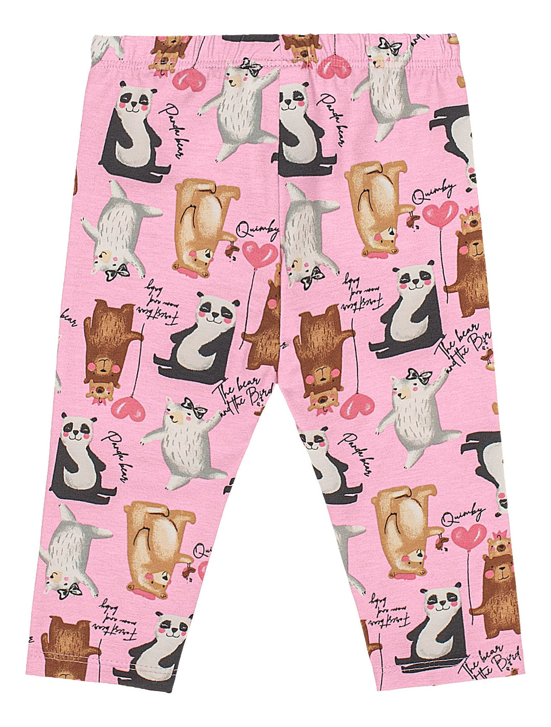 Quimby Sweatshirt &amp; Pants Set for Girls – Beige &amp; Pink - Caramelo Baby &amp; Kids