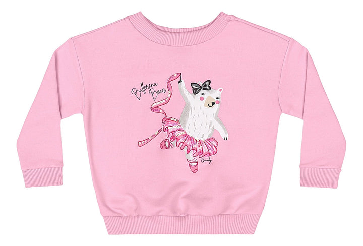 Quimby Beige &amp; Pink Sweatshirt &amp; Pants Set