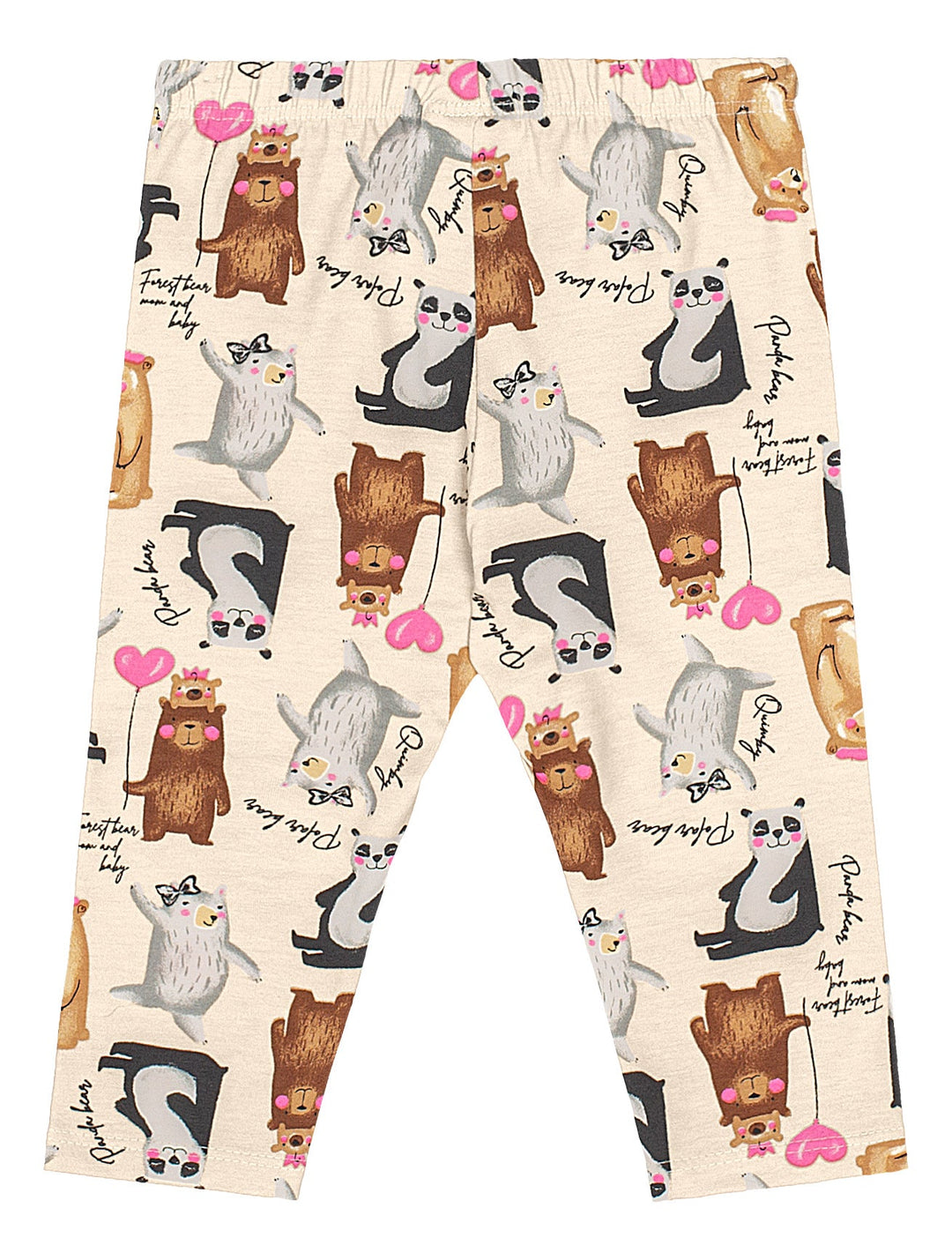 Quimby Beige &amp; Pink Sweatshirt &amp; Pants Set