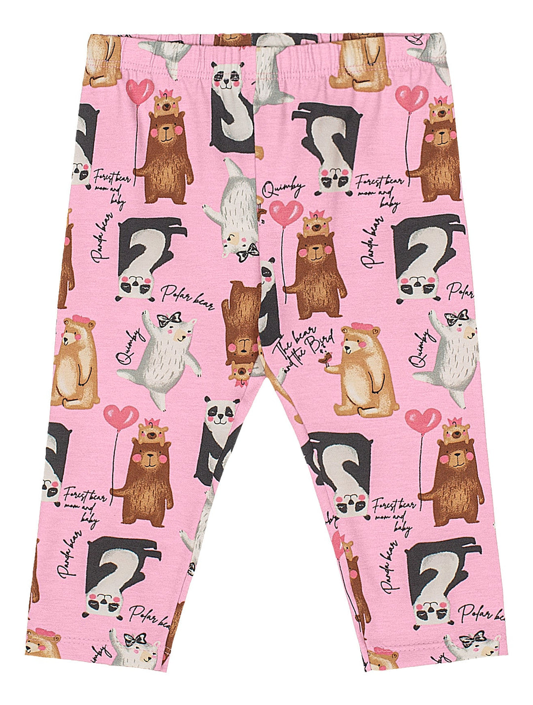 Quimby Beige &amp; Pink Sweatshirt &amp; Pants Set