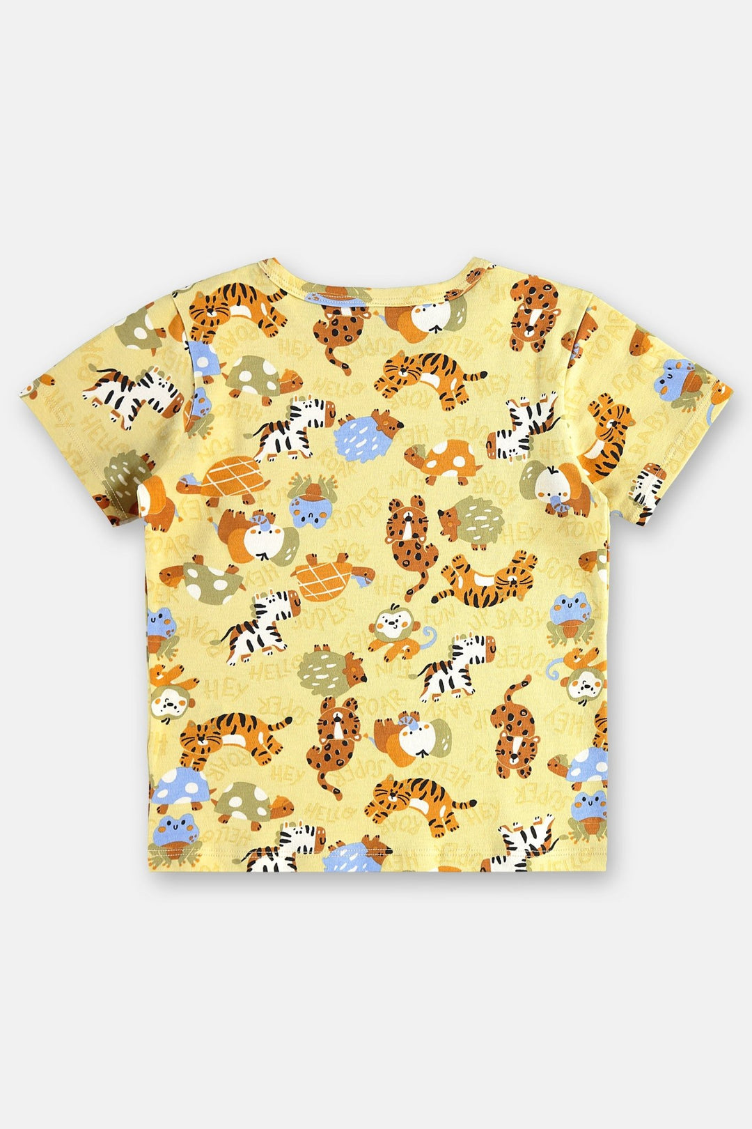 Short Pyjamas in 100% Cotton – Wild Friends - Nalua