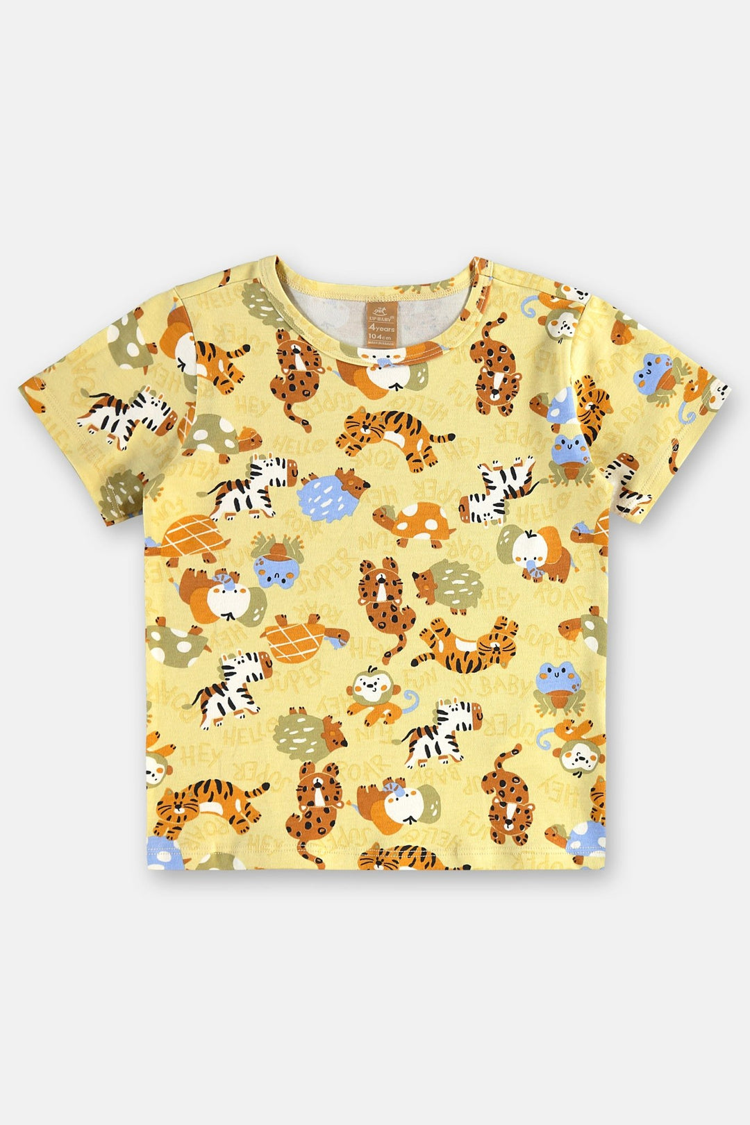 Short Pyjamas in 100% Cotton – Wild Friends - Nalua