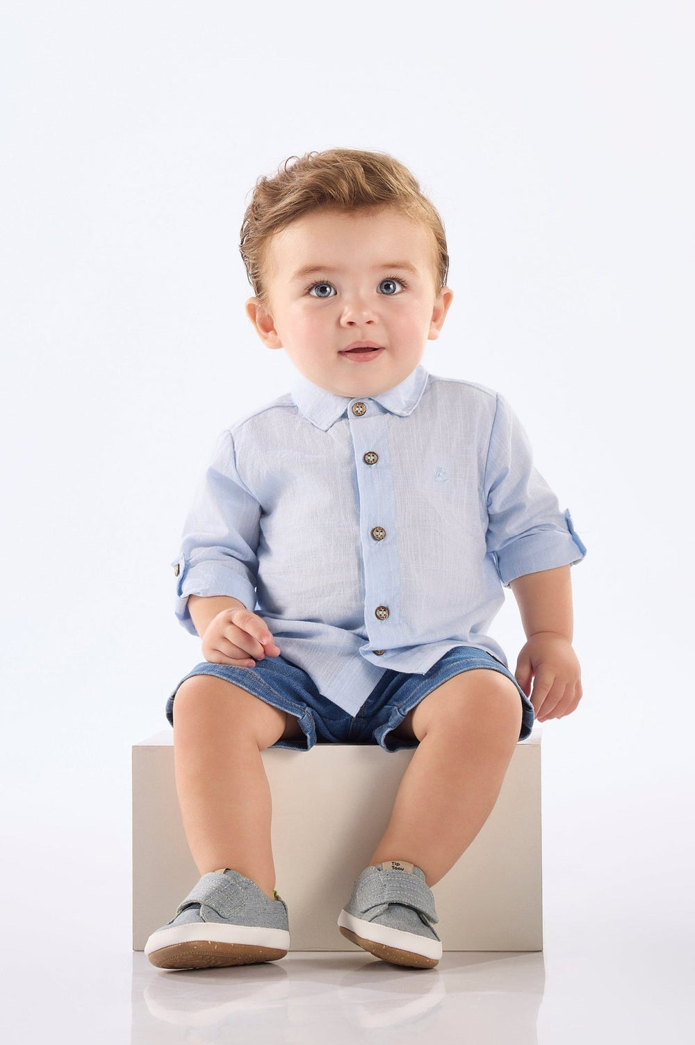 Toddler Boys' Denim Shorts - Caramelo Baby & Kids