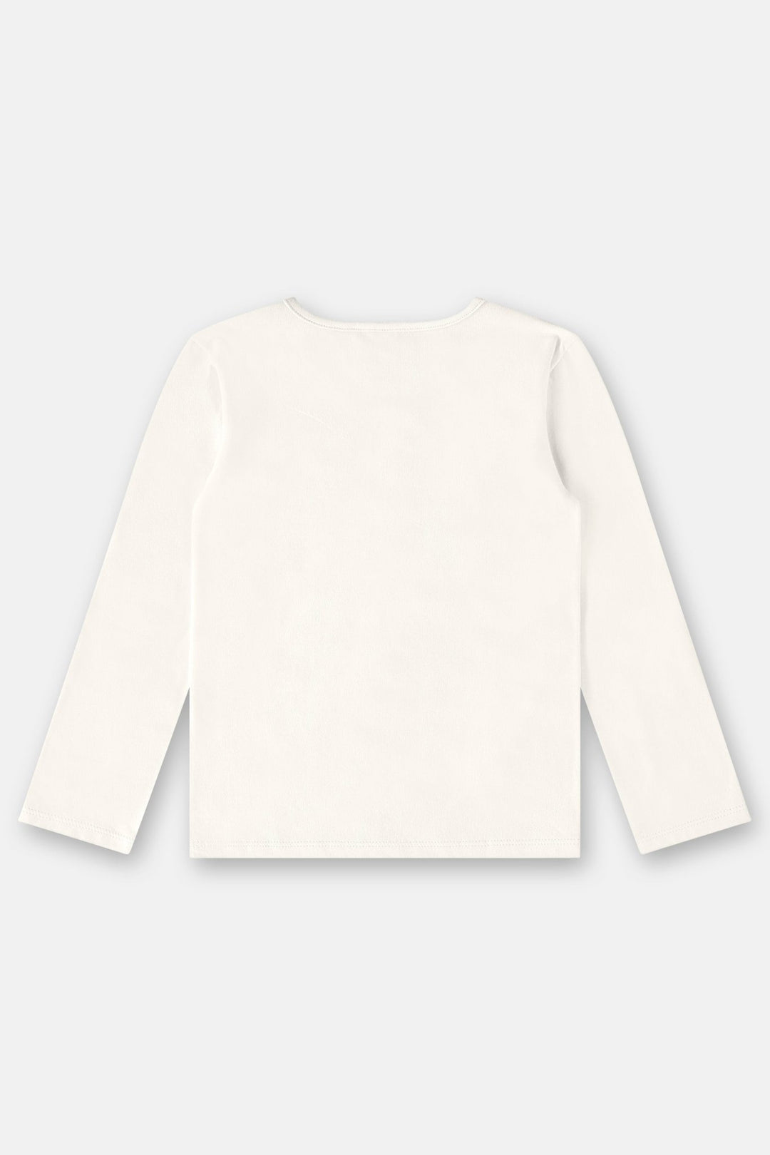 Up Baby Basic T-Shirt for Girls - White - Nalua